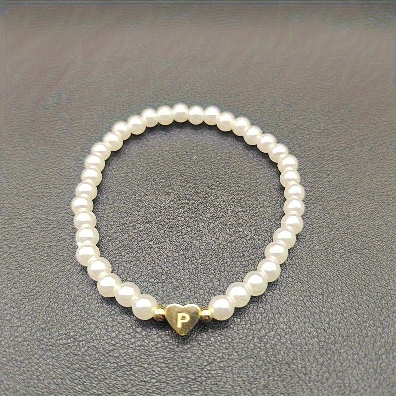 Bracelet Schickes AZ Herz Initiales