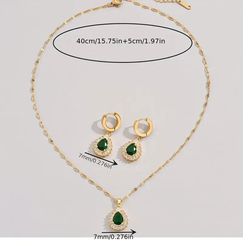 Schmuckset Rheya Lysandelle | Goldfarben