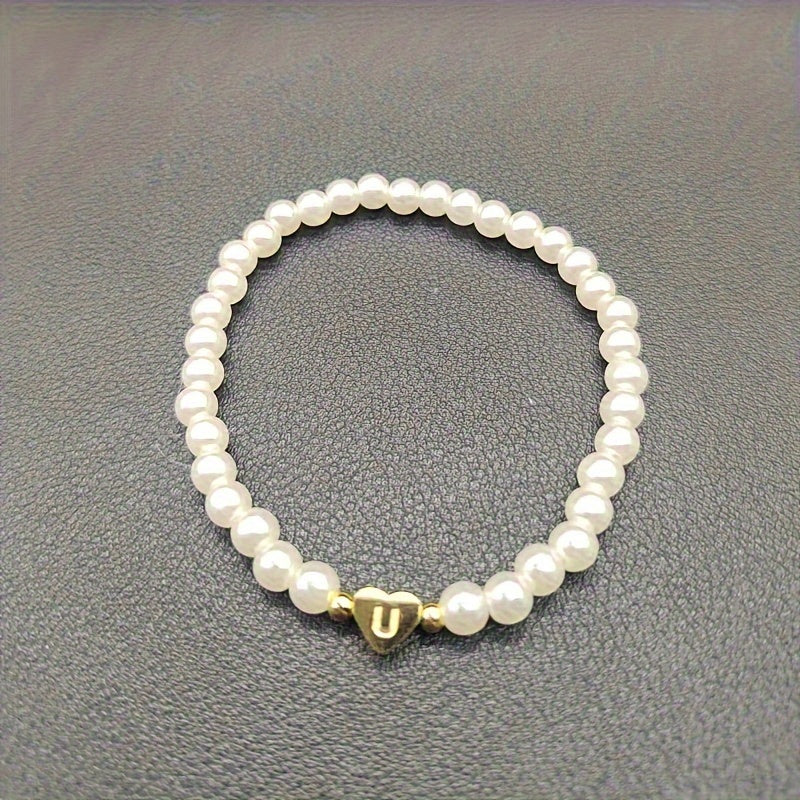 Bracelet Schickes AZ Herz Initiales