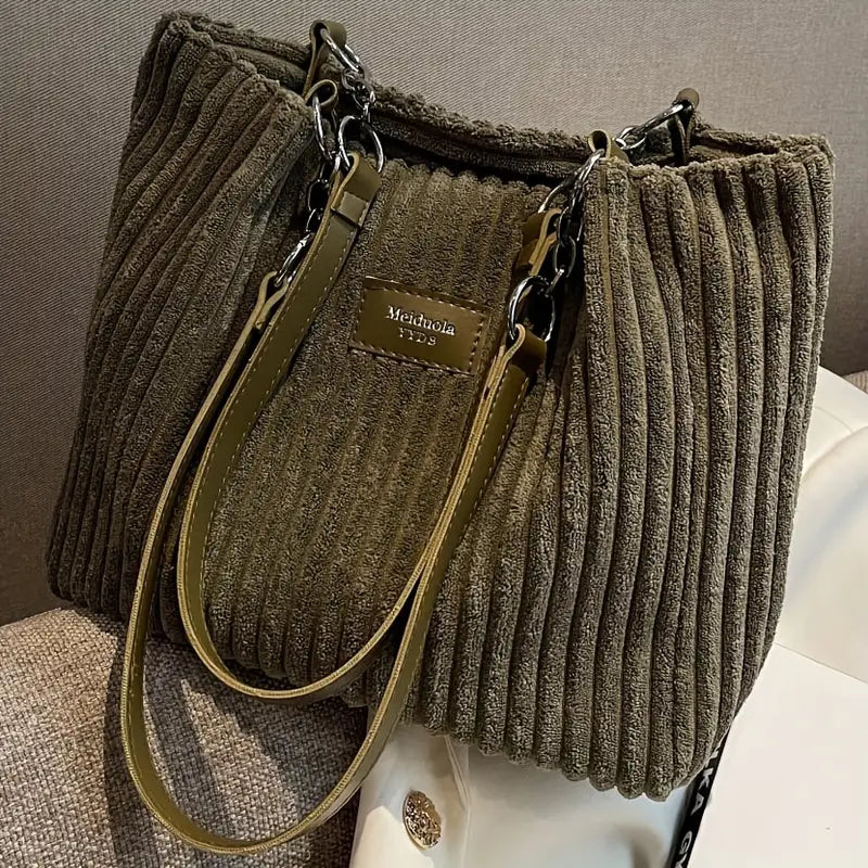 Nora Strandtasche aus Baumwoll-Kord foto 2