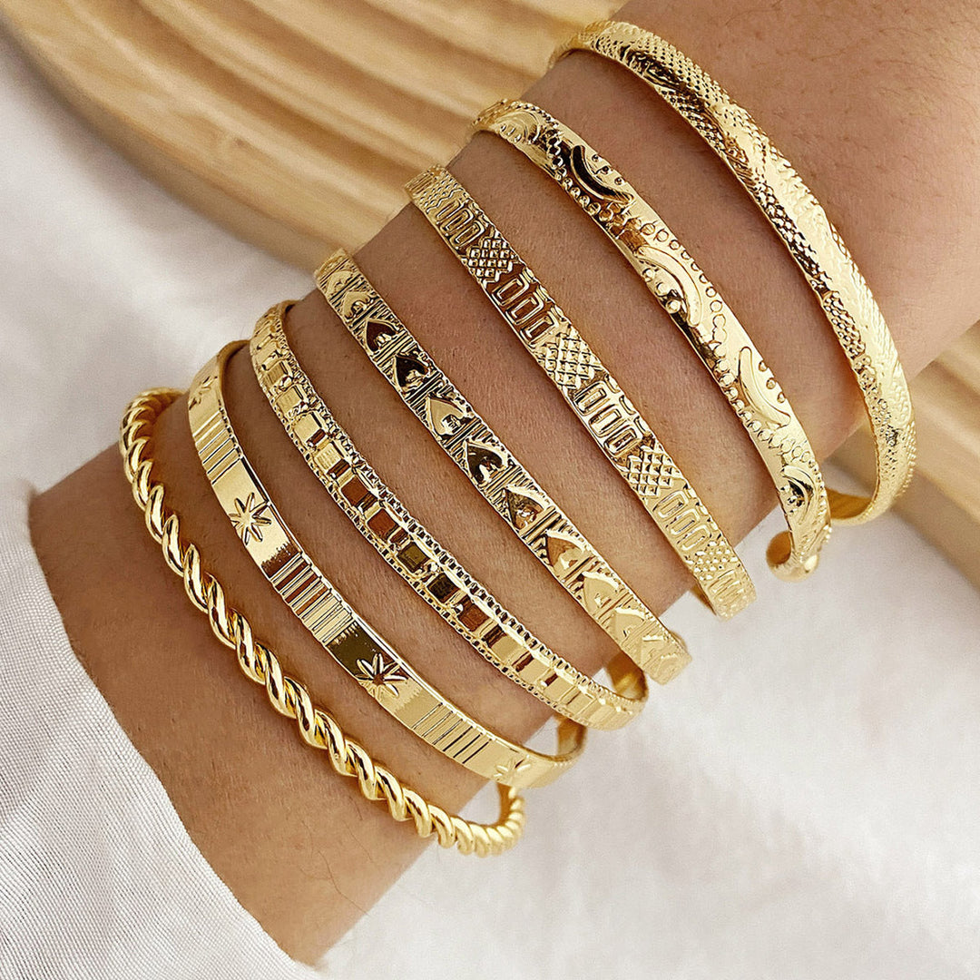 Ensemble de bras Goldenes Boho