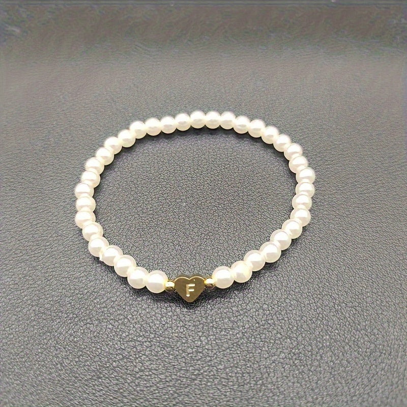 Bracelet Schickes AZ Herz Initiales