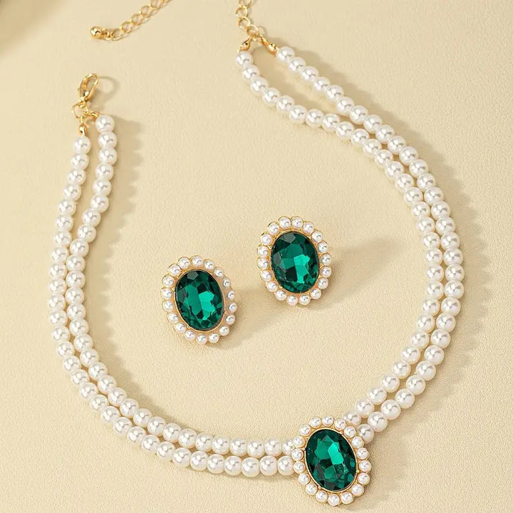 Schmuckset Evelina Marchand | Goldfarben