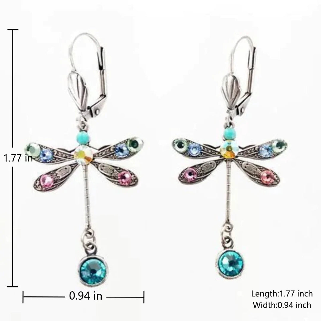 Ohrringe au design élégant de libellules