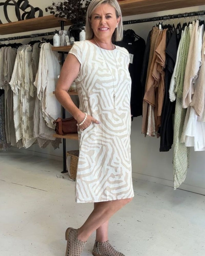 Solvea Strandkleid mit Rundhalsausschnitt foto 5
