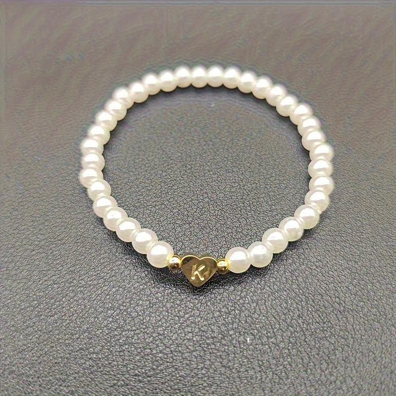 Bracelet Schickes AZ Herz Initiales