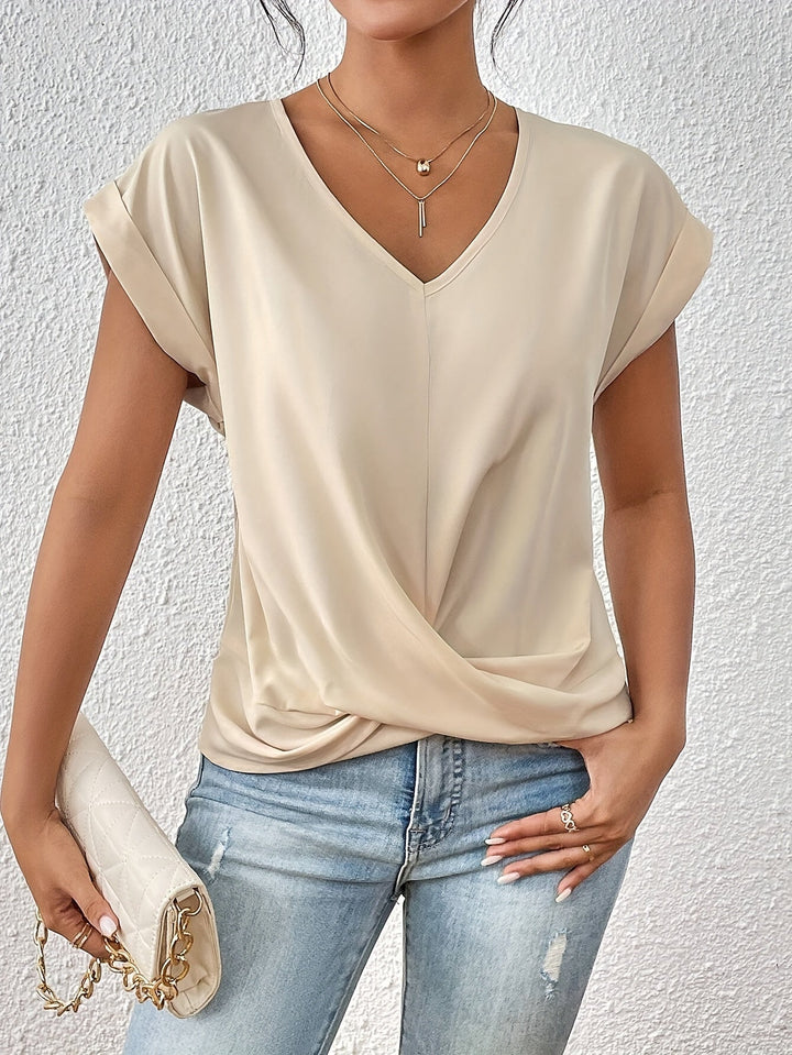 Marla Sweetheart Bluse mit kurzen Ärmeln foto 8