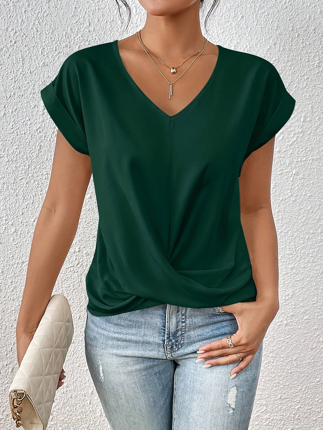 Marla Sweetheart Bluse mit kurzen Ärmeln foto 7