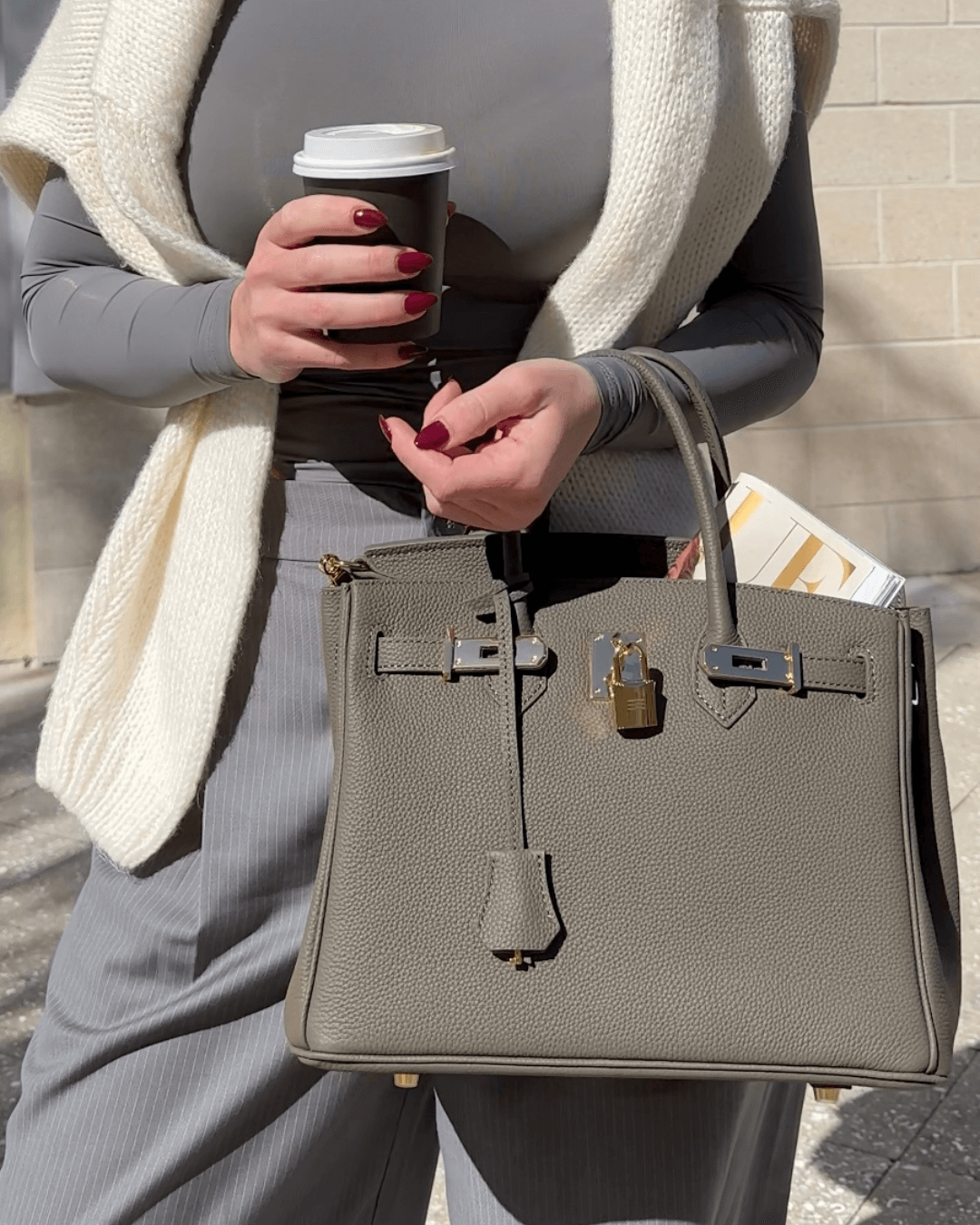 Elara Handtasche aus veganem Leder mit viel Stauraum foto 4