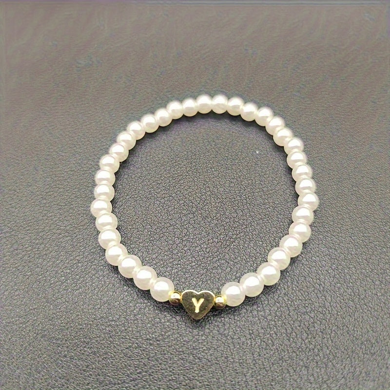 Bracelet Schickes AZ Herz Initiales