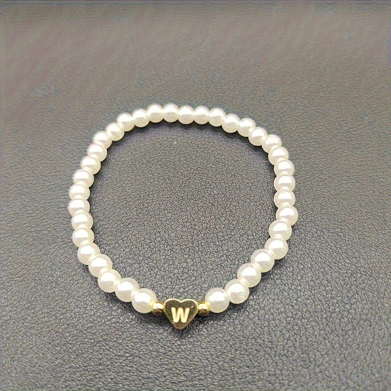 Bracelet Schickes AZ Herz Initiales