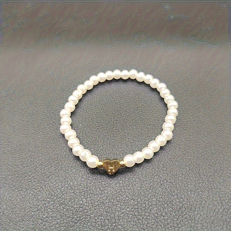 Bracelet Schickes AZ Herz Initiales
