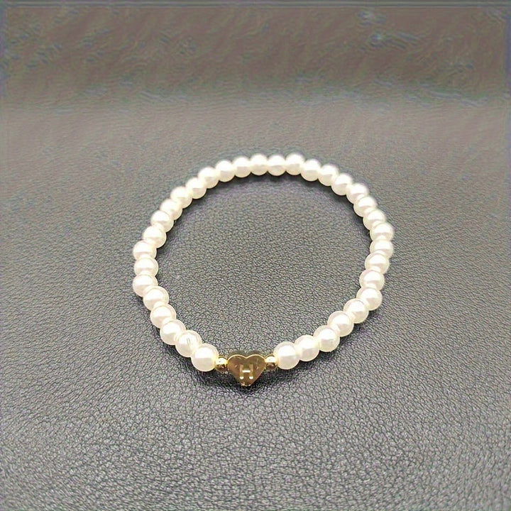 Bracelet Schickes AZ Herz Initiales