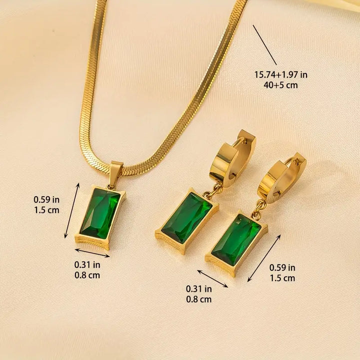 Schmuckset Iselotte Verdain | Goldfarben