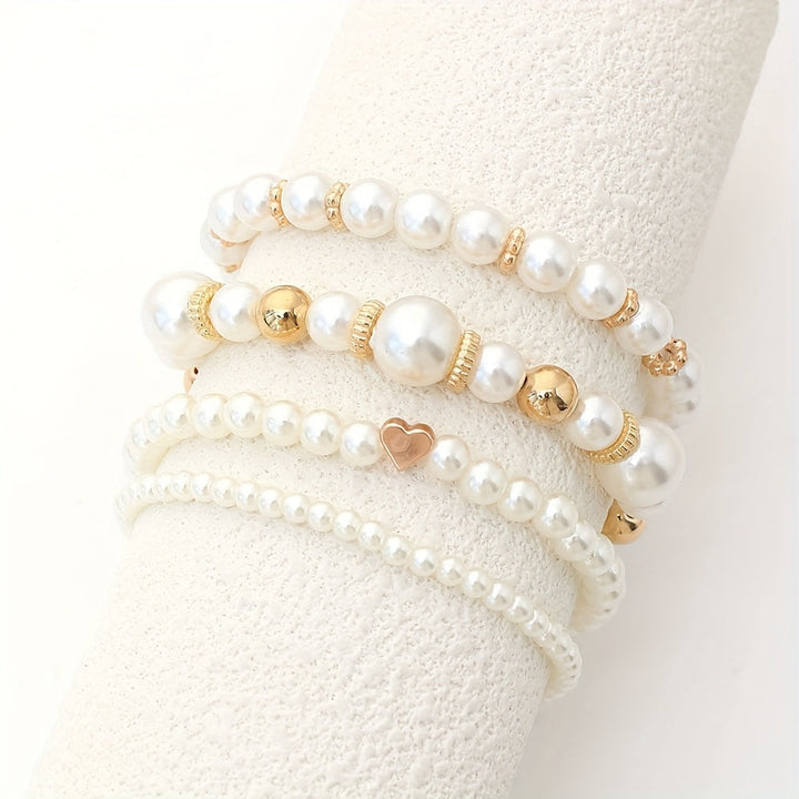 Elegantes Herz Armband Set