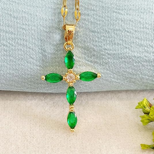 Kragen Kreuz | Goldfarben