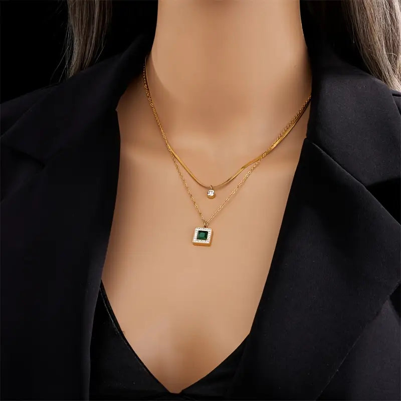 Halsband Tirena Valeure | Goldfarben