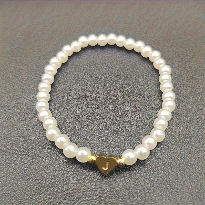 Bracelet Schickes AZ Herz Initiales