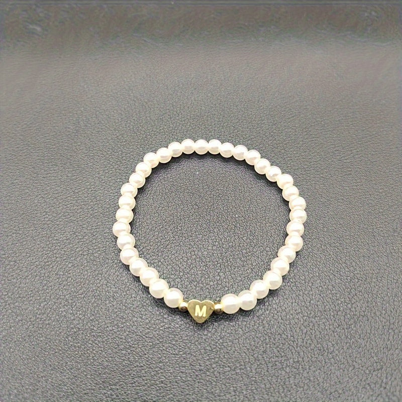 Bracelet Schickes AZ Herz Initiales