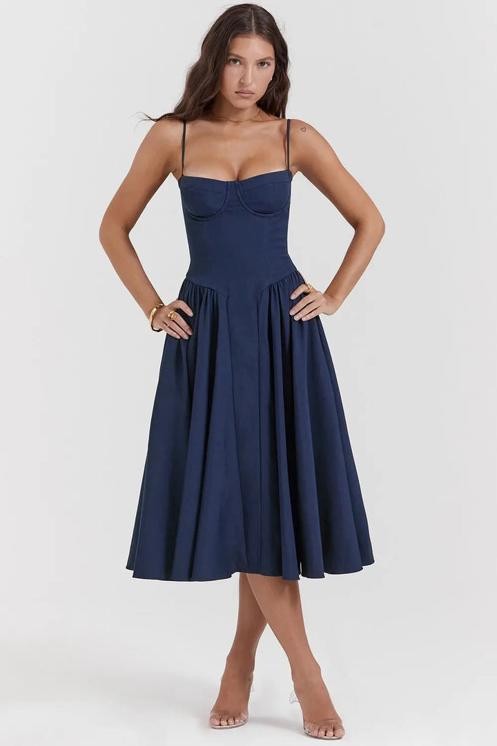 Aurelia Korsettkleid, elegantes Hochzeitsgast Kleid foto 8