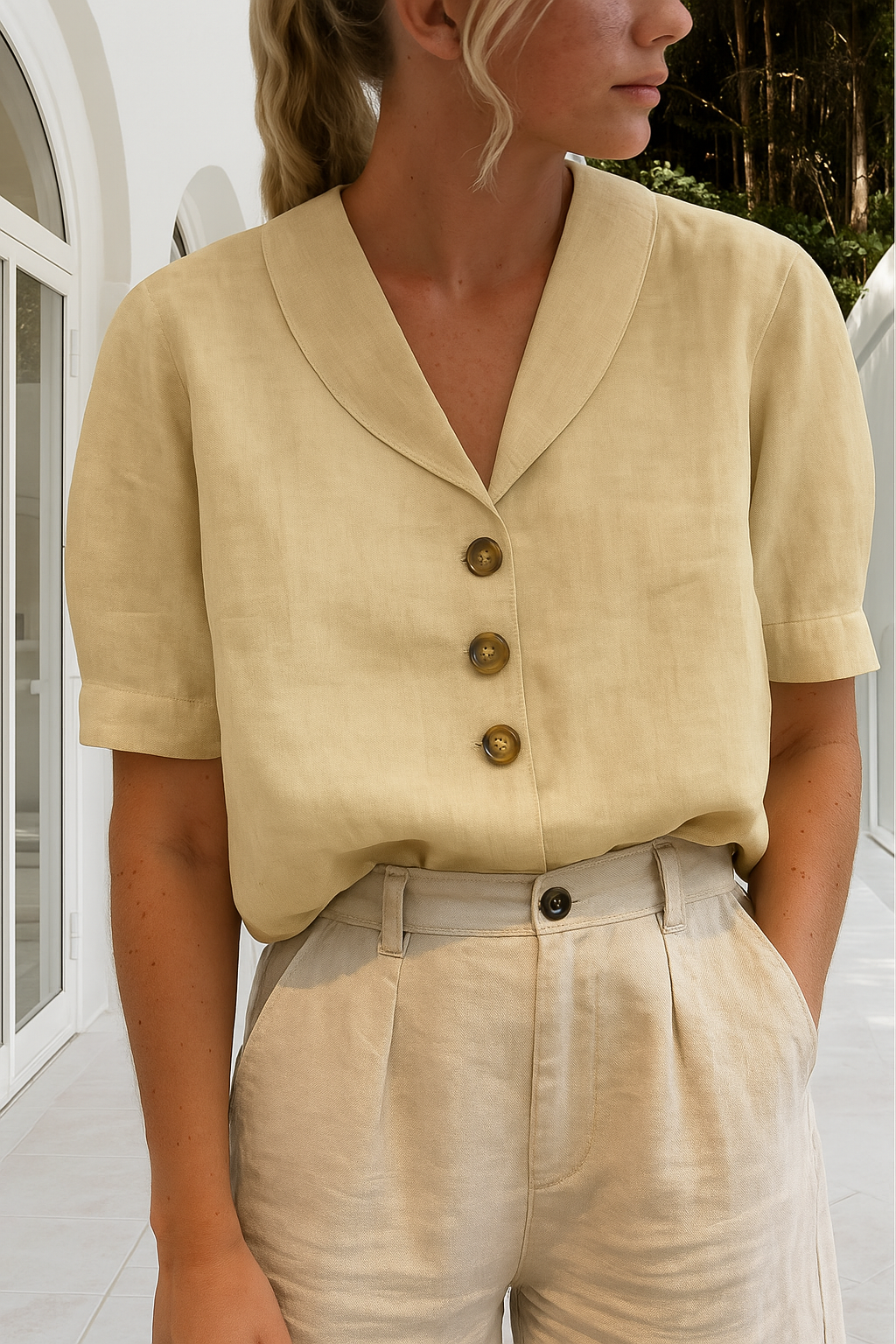 Lienne Blusenshirt aus atmungsaktivem Material foto 6