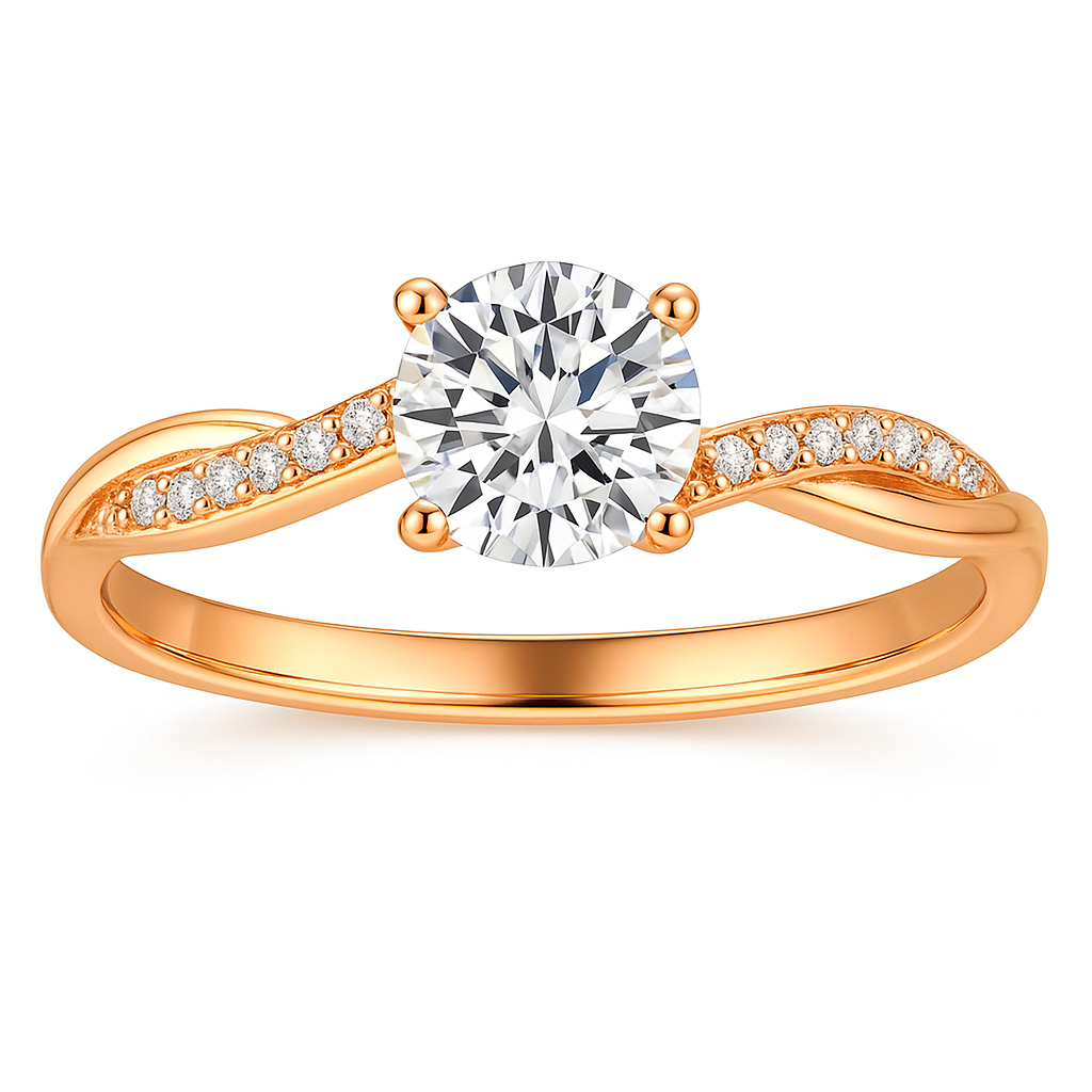 Zeitloser Le Jane Goldfarbener Ring