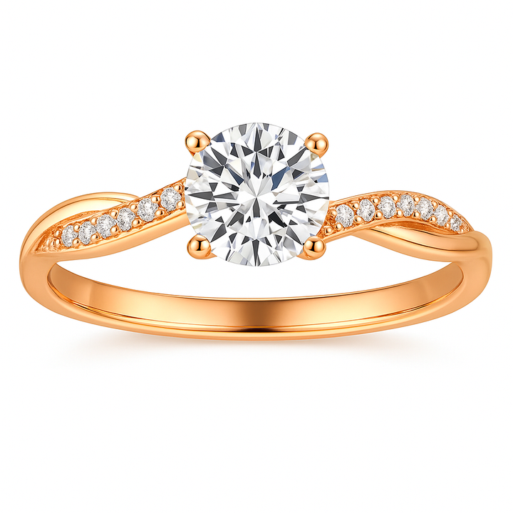 Zeitloser Le Jane Goldfarbener Ring