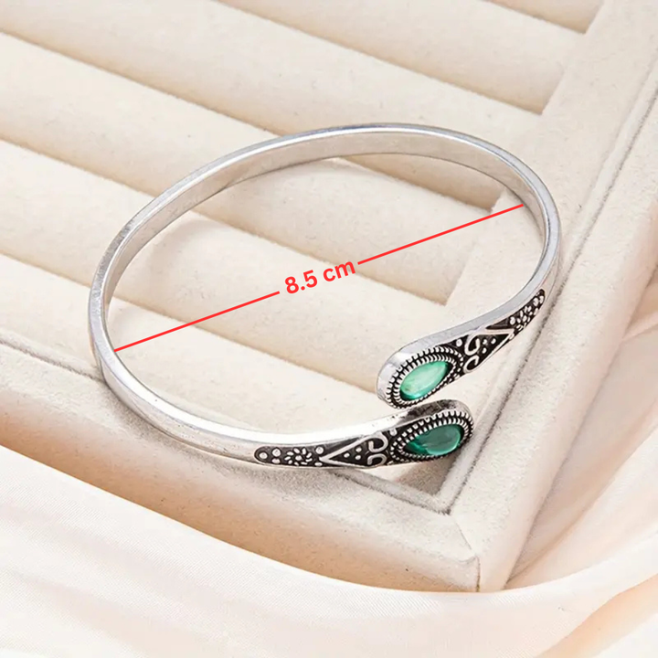 Esmaralda Devereux Armband | Weißgoldfarben