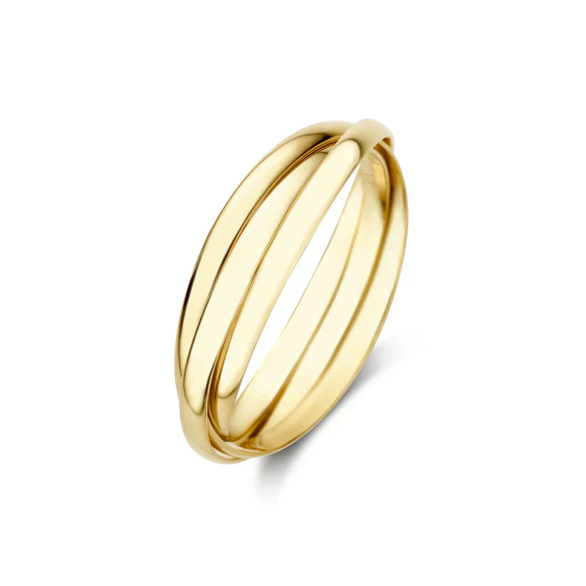 Goldfarbener Léna Trielle Ring