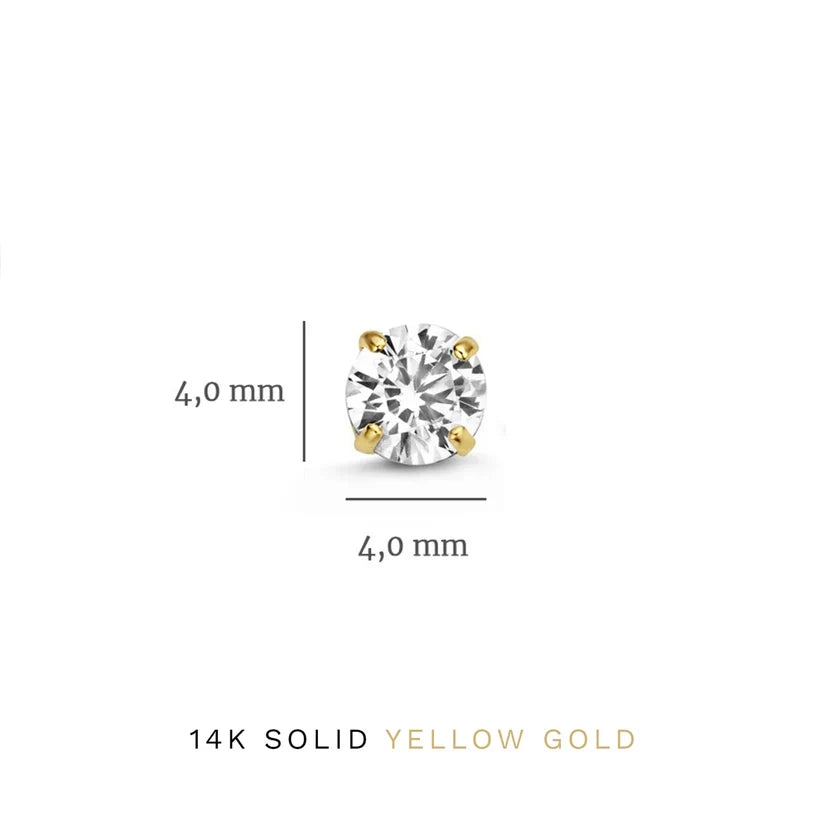 Elegantes Brillane Goldfarben-Ohrring-Set mit Steinen