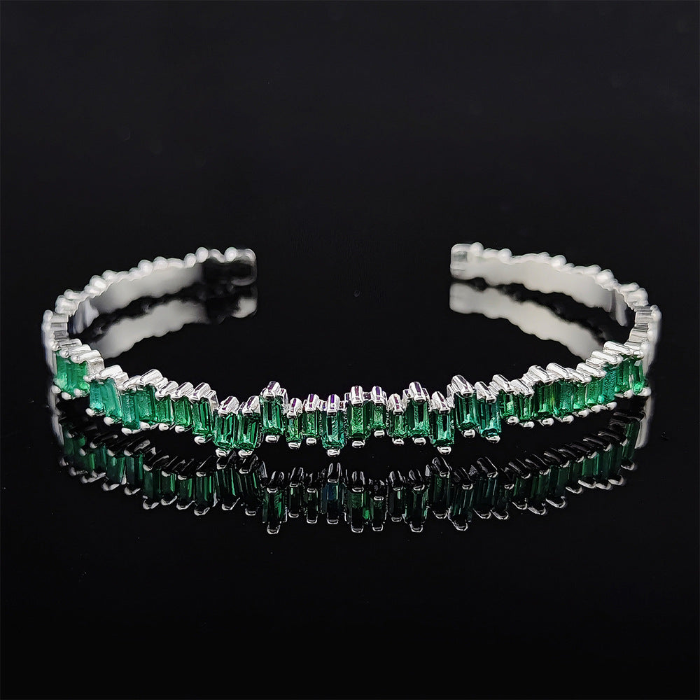 Pulsera Milena Thalys | Weißgoldfarben