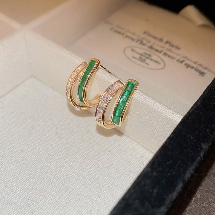 Chloé Feuillage Ohrringe | Goldfarben
