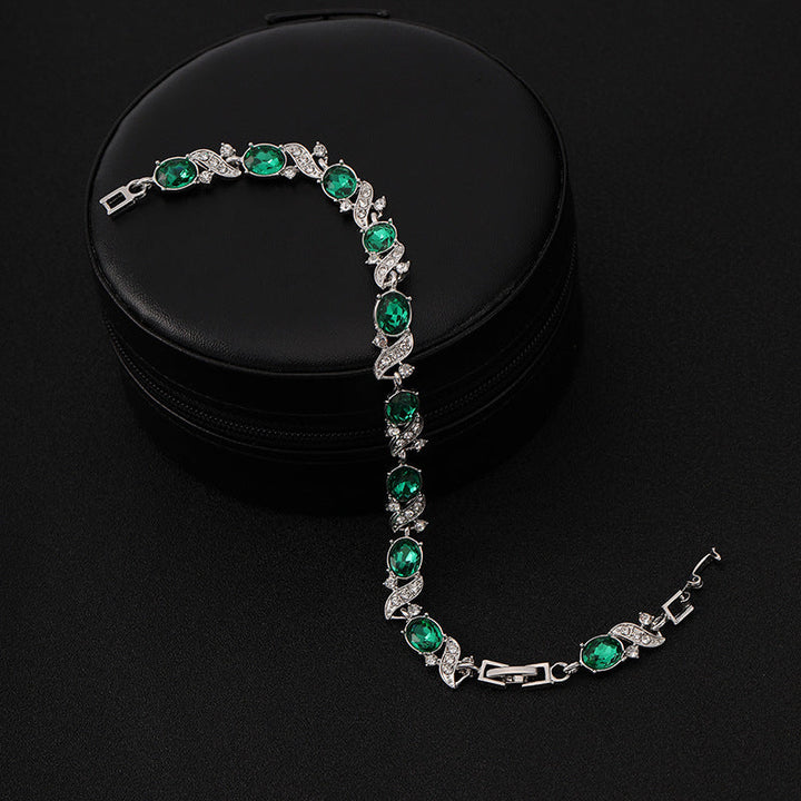 Pulsera Giada Bellini | Weißgoldfarben