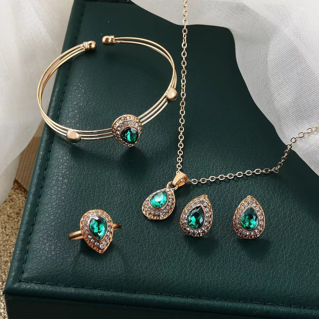 Schmuckset Noémie Glastra | Goldfarben