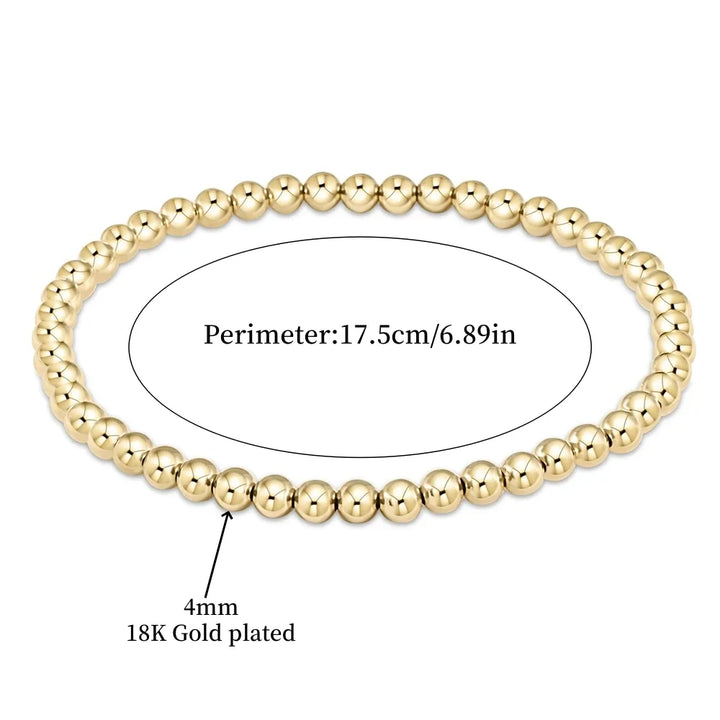 Chic 18K Goldfarben Türkis Armband