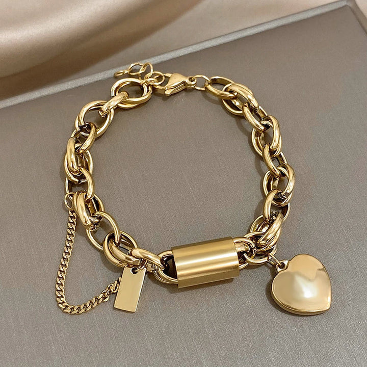 Bracelet Massives Gefestigtes | Or