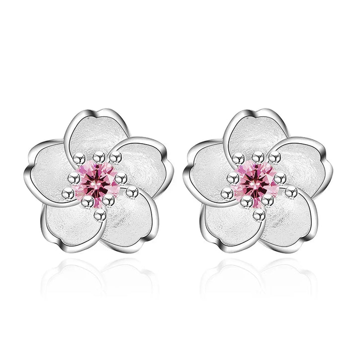 Bagues de fleurs en zircone