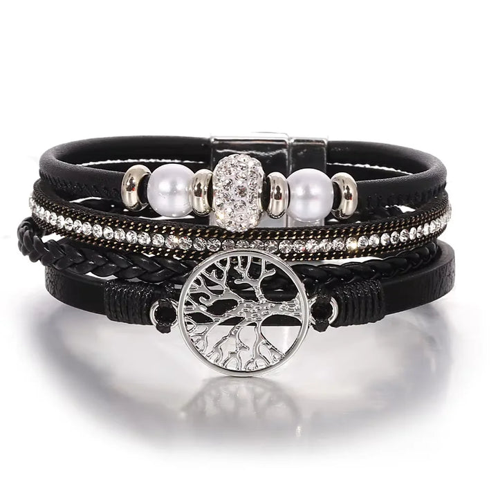 Bracelet Strass Baum des Lebens