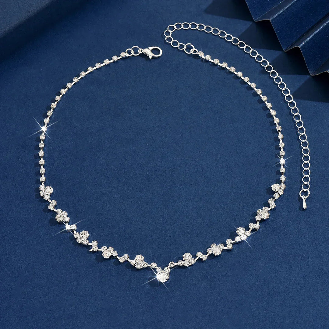 Collier Braut élégant en diamant 