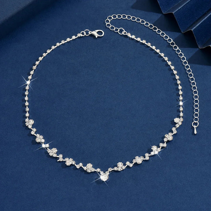 Collier Braut élégant en diamant 