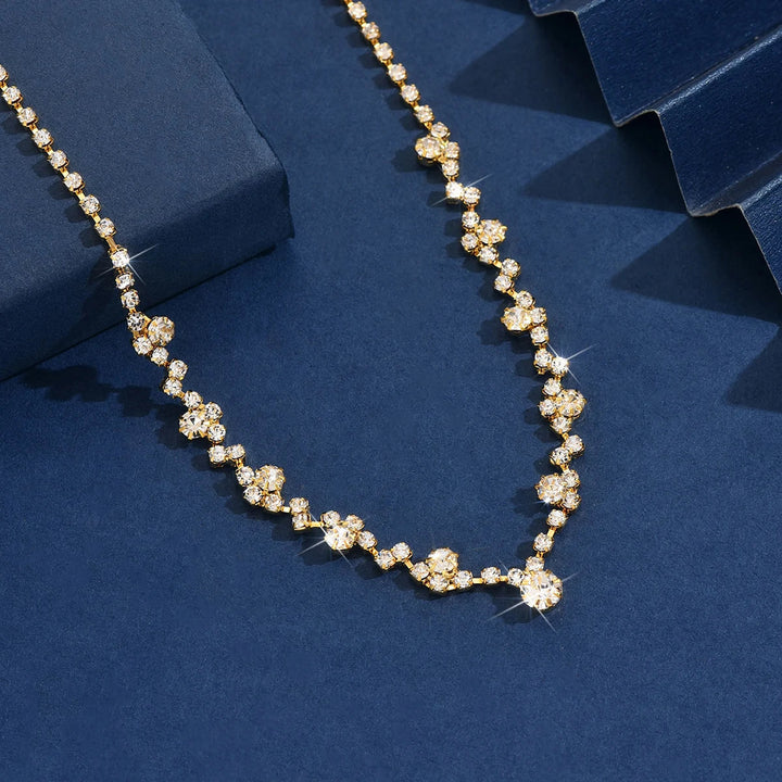 Collier Braut élégant en diamant 