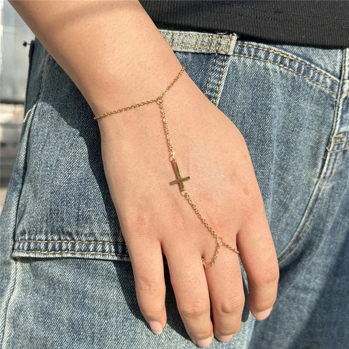 Bracelet Croix d'Or