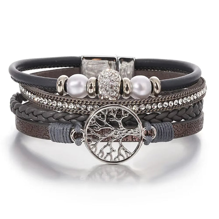 Bracelet Strass Baum des Lebens