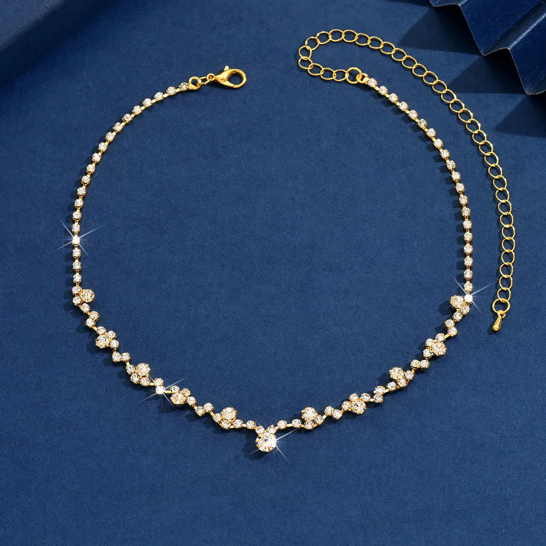 Collier Braut élégant en diamant 