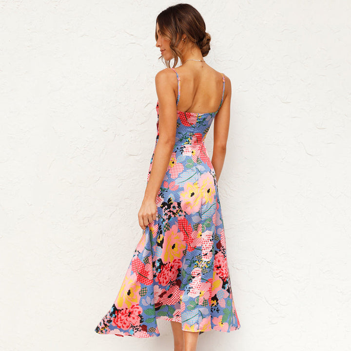 Amelie Blumen Maxikleid für Hochzeitsgäste foto 5