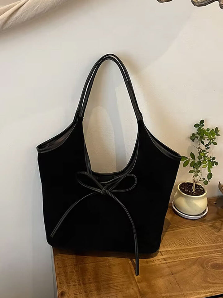Amara Handtasche aus weichem Wildleder foto 5