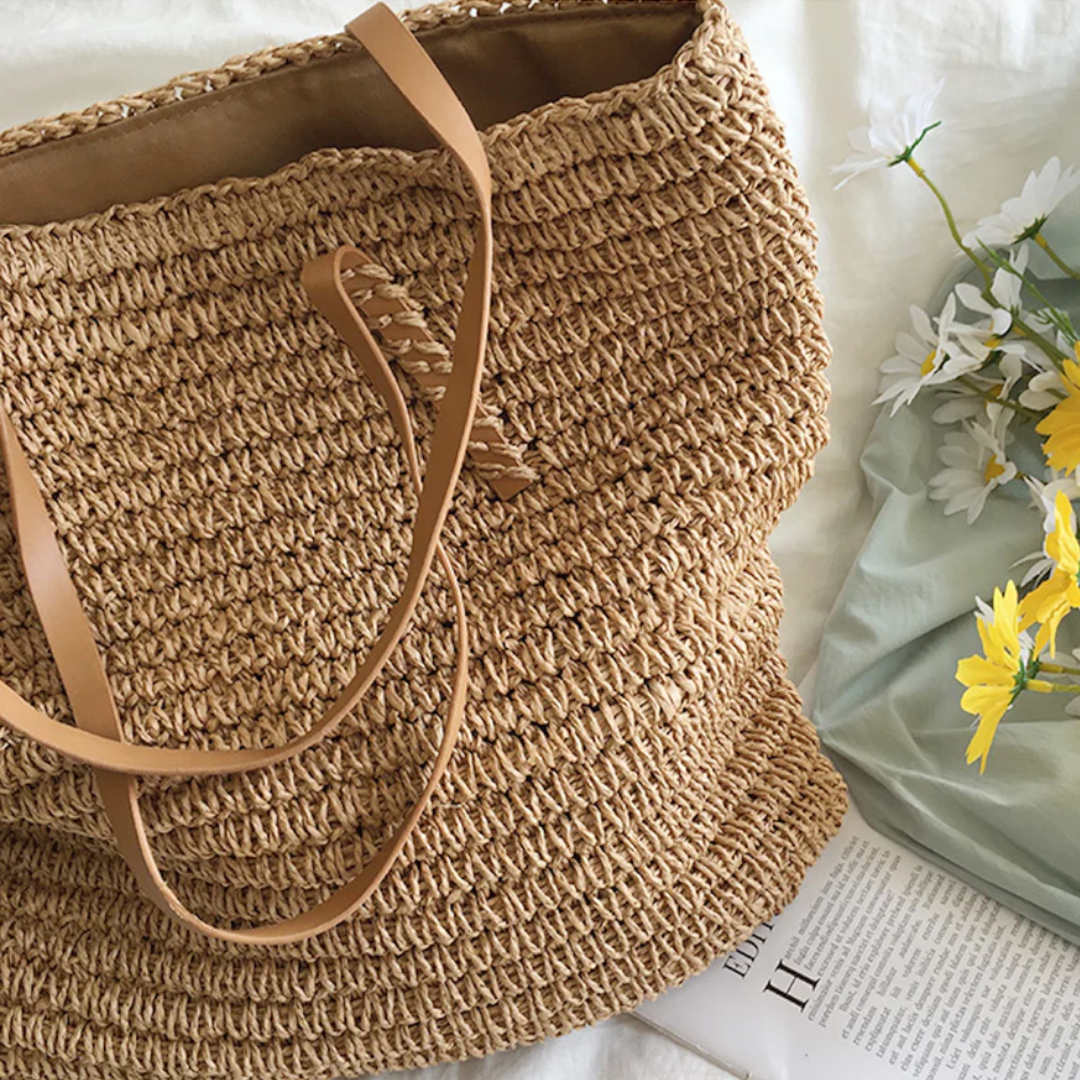 Alvara gewebte Shopper Handtasche mit Schulterriemen foto 5