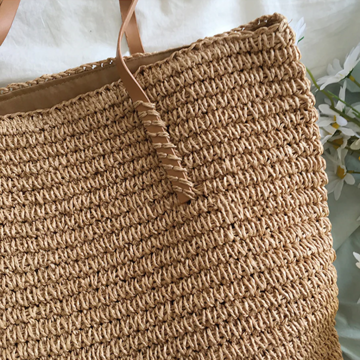 Alvara gewebte Shopper Handtasche mit Schulterriemen foto 3