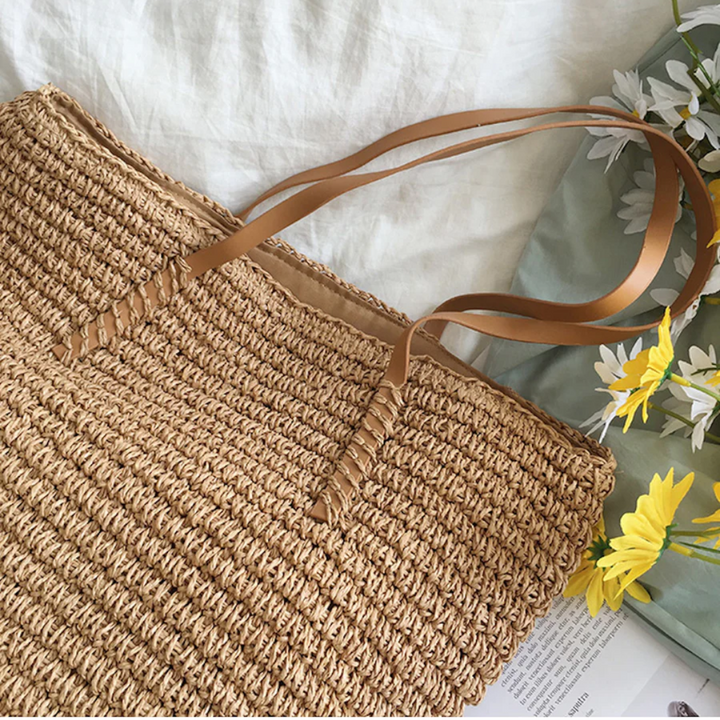 Alvara gewebte Shopper Handtasche mit Schulterriemen foto 2