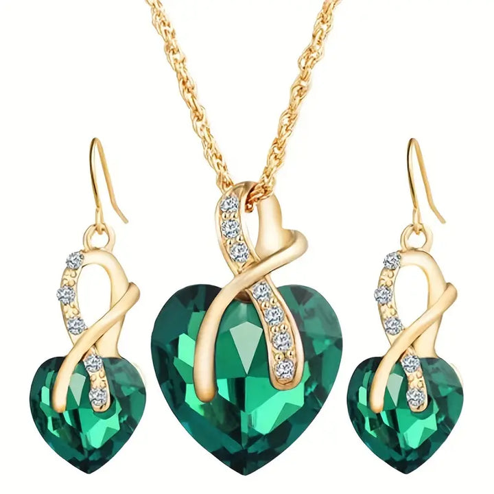 Schmuckset Selena Marisse | Goldfarben